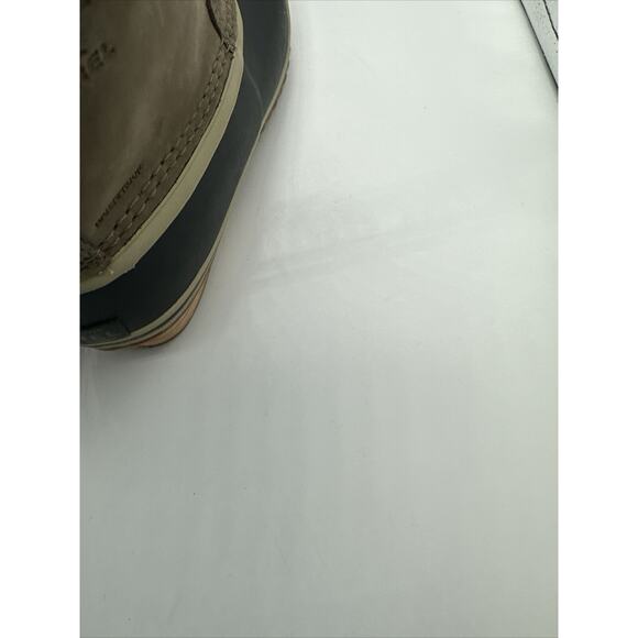 Sorel Slimpack Lace II Lined Waterproof boots Gray 11 23-04 - Picture 10 of 16